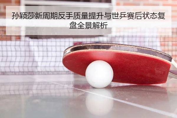 孙颖莎新周期反手质量提升与世乒赛后状态复盘全景解析